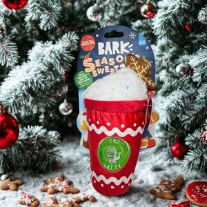 Bark Seasons Sweetings Dog Toy Gingerbark Latte